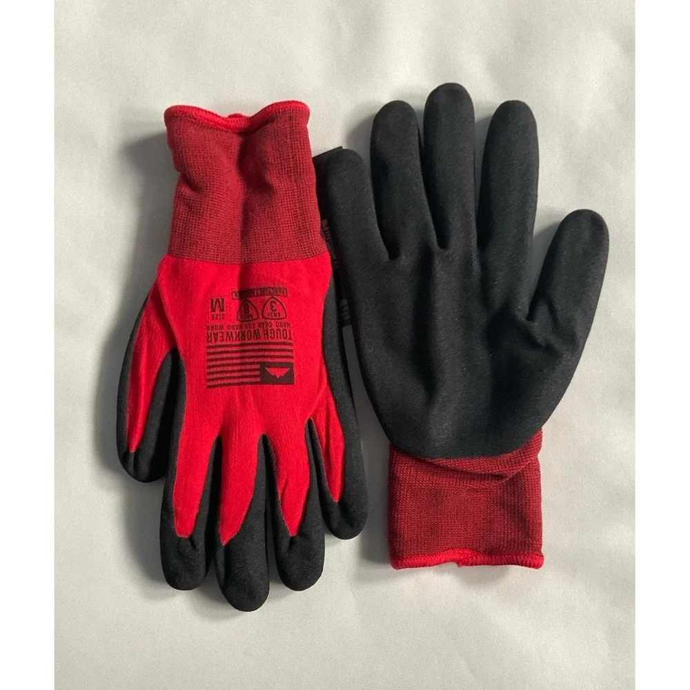 Tough Workwear Winter Work Gloves Mens & Womens cold Weather Fleece Medium‎